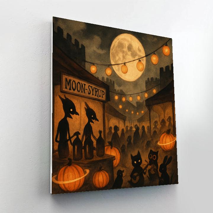 Cobblecourt Midnight Market paint by numbers