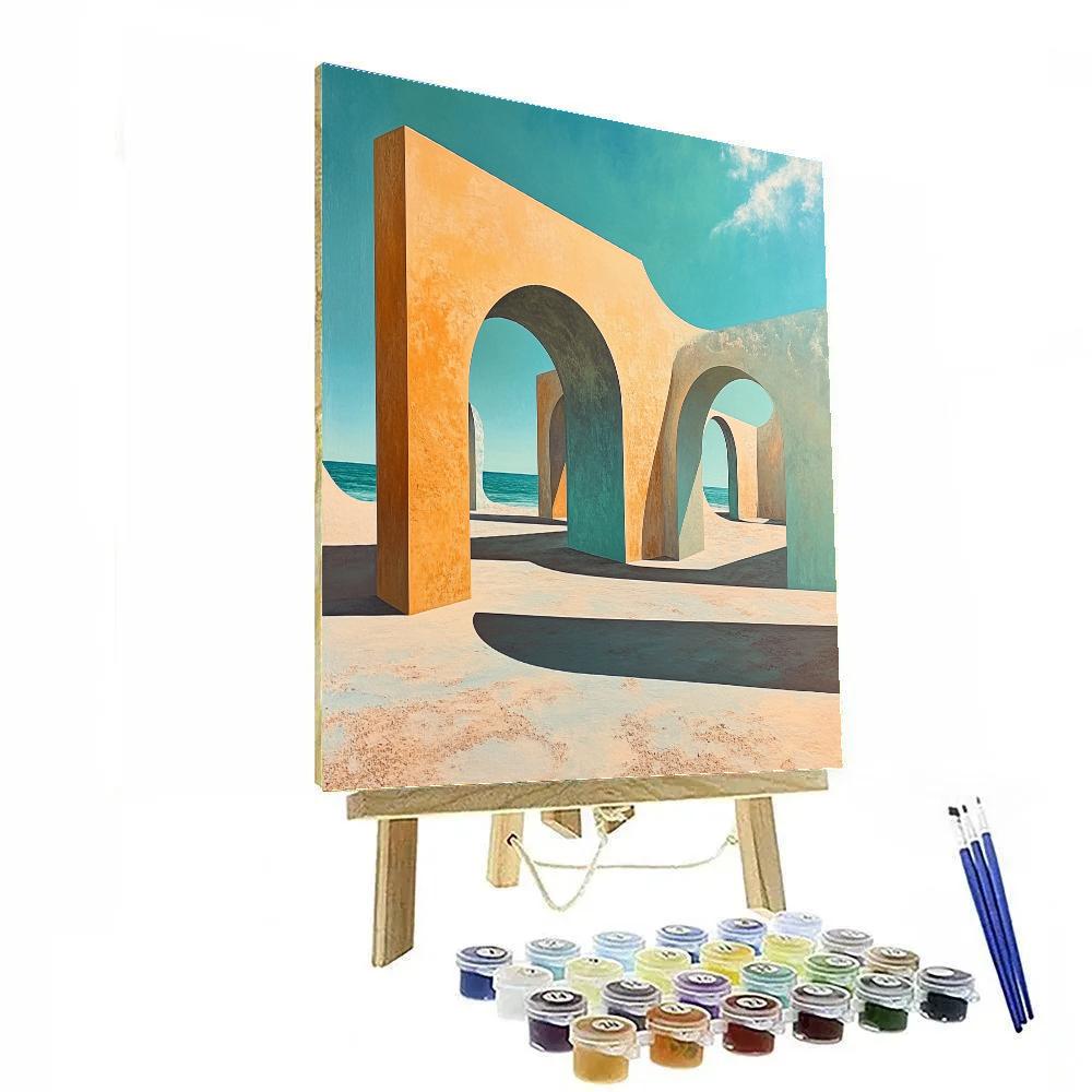 Salvador Dali Inspired Desert Dreams Paint by numbers kits