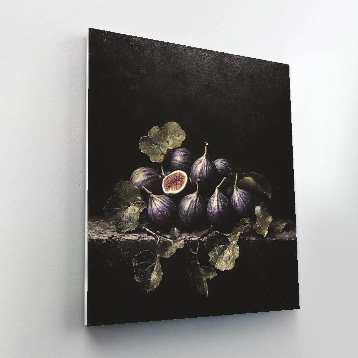 Caravaggio Inspired Night Orchard paint by number