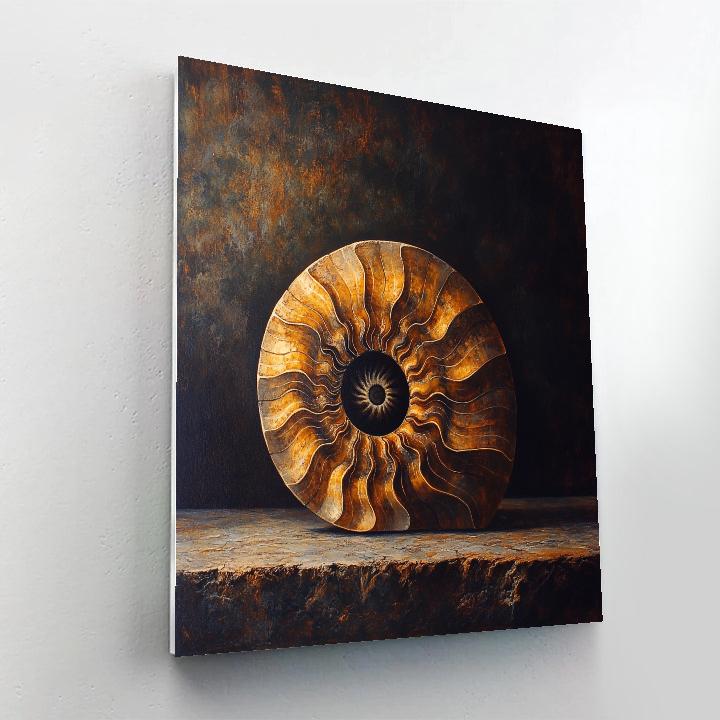 Caravaggio Inspired Fossil Reliquary paint by numbers