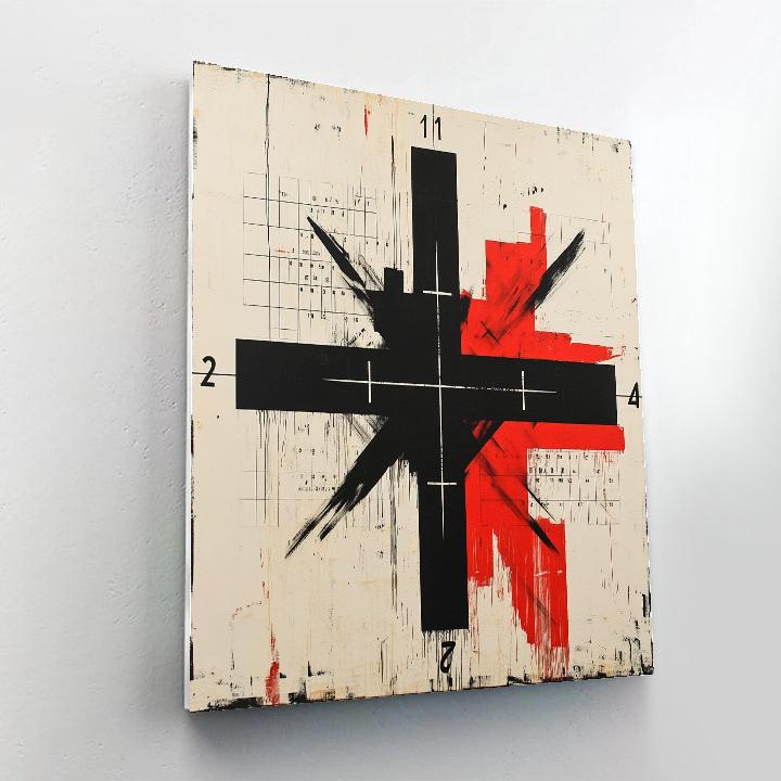 Banksy Inspired Anti War Number painting