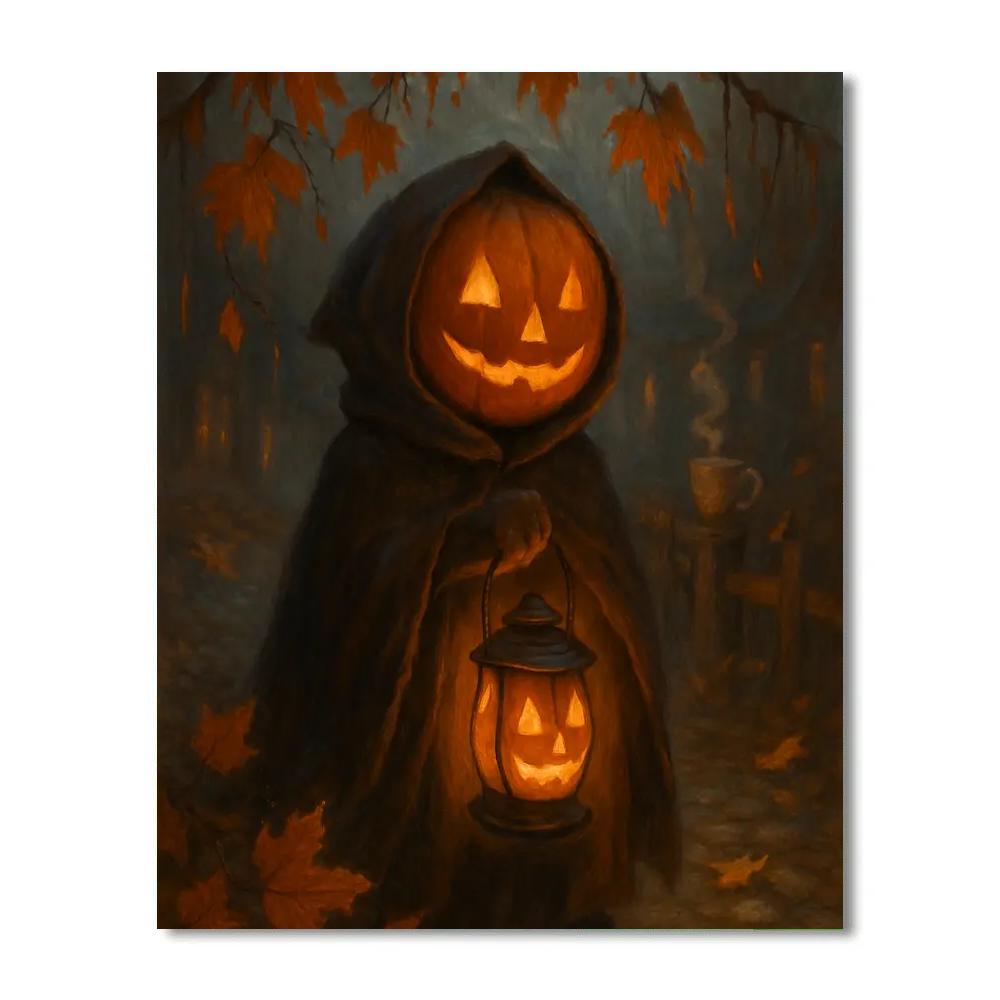 Lantern Keeper Of Maple Lane paint by numbers