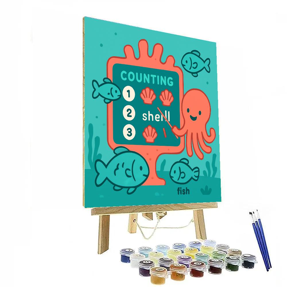 Underwater Learning Reef paint by number