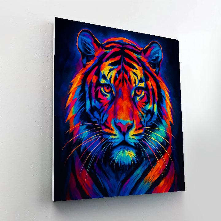 Aurora Tiger Mosaic painting number kit
