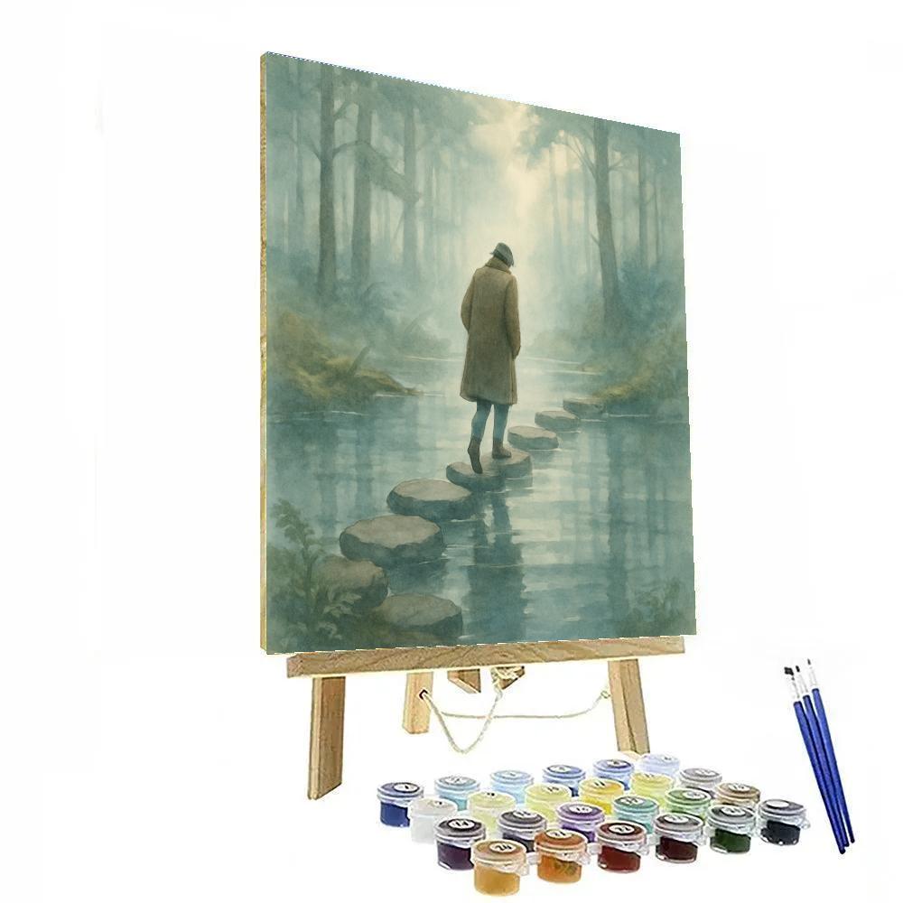 Mistwalker Pond paint by numbers