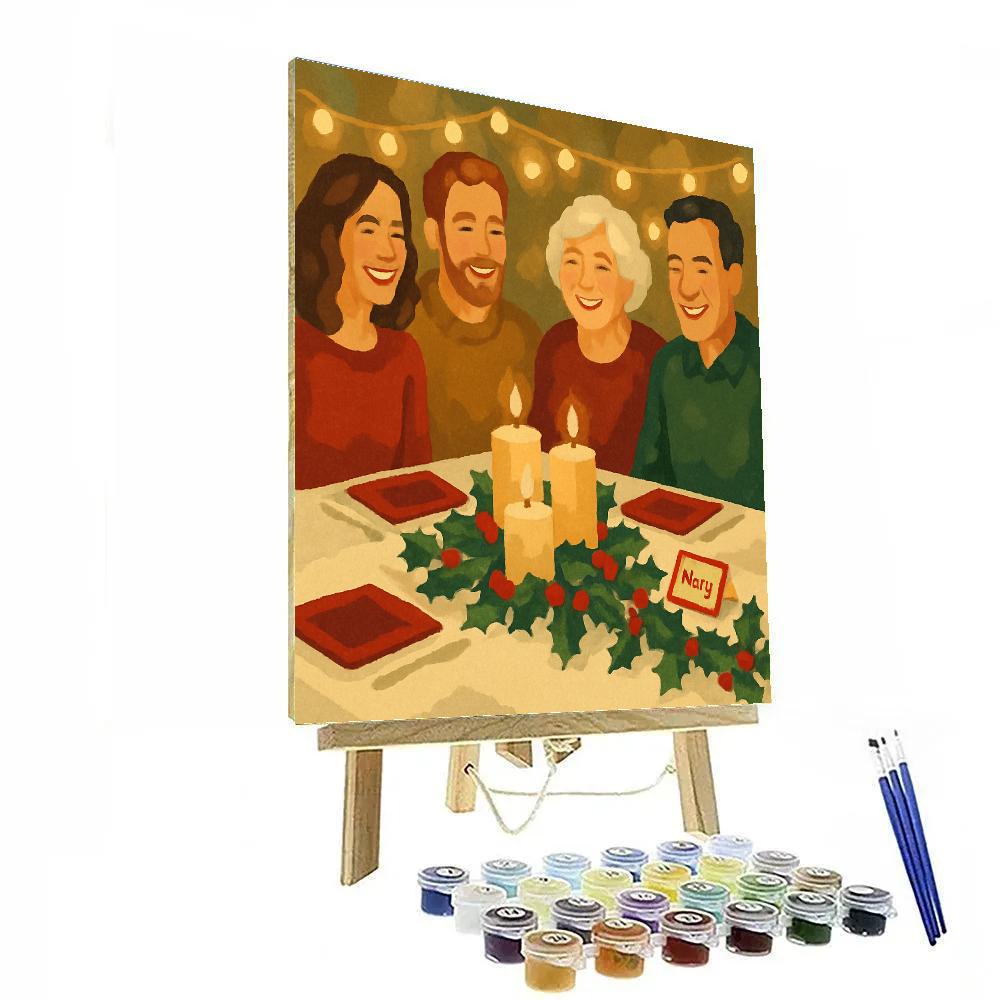 Feast Of Ribbons Paint by numbers art