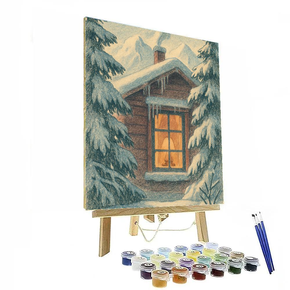Alpine Windowlight painting number kit