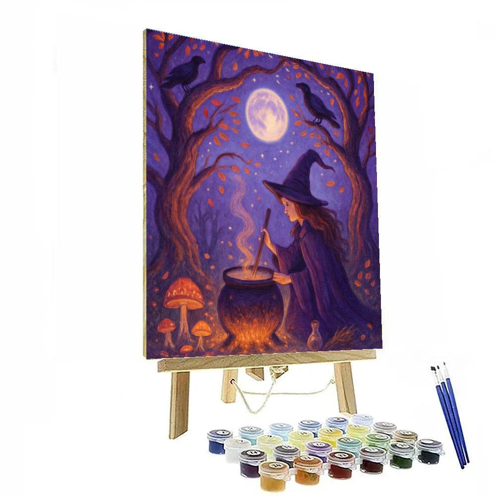 Twisted Elm Coven Numbered painting kits