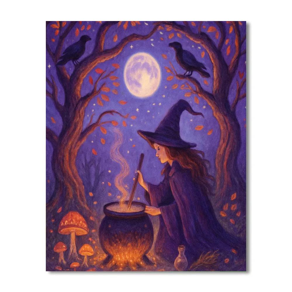 Twisted Elm Coven Numbered painting kits