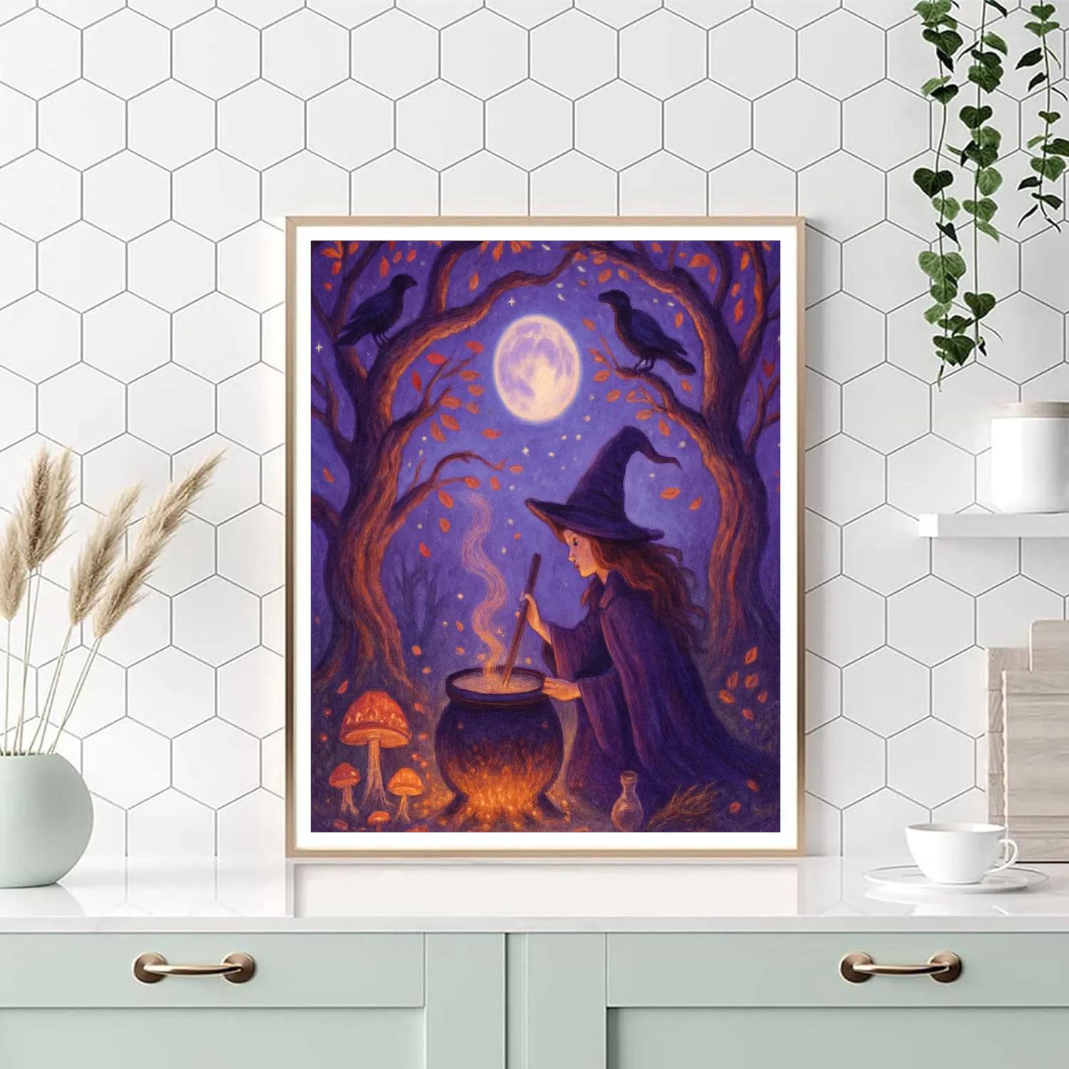 Twisted Elm Coven Numbered painting kits