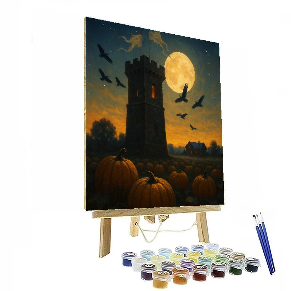 Harvest Moon Watchtower paint by numbers