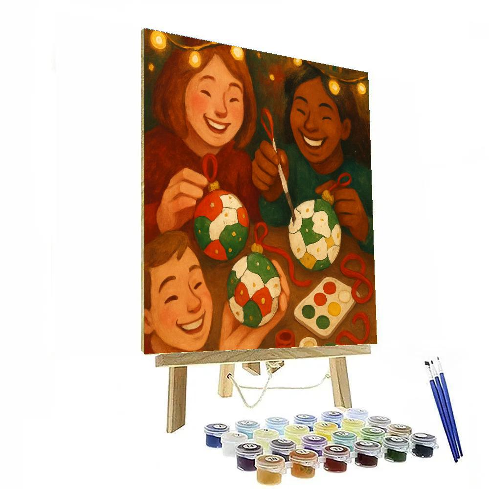 Ornament Workshop Painting by numbers kit