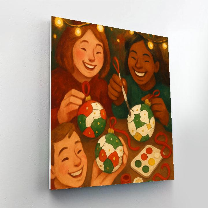 Ornament Workshop Painting by numbers kit