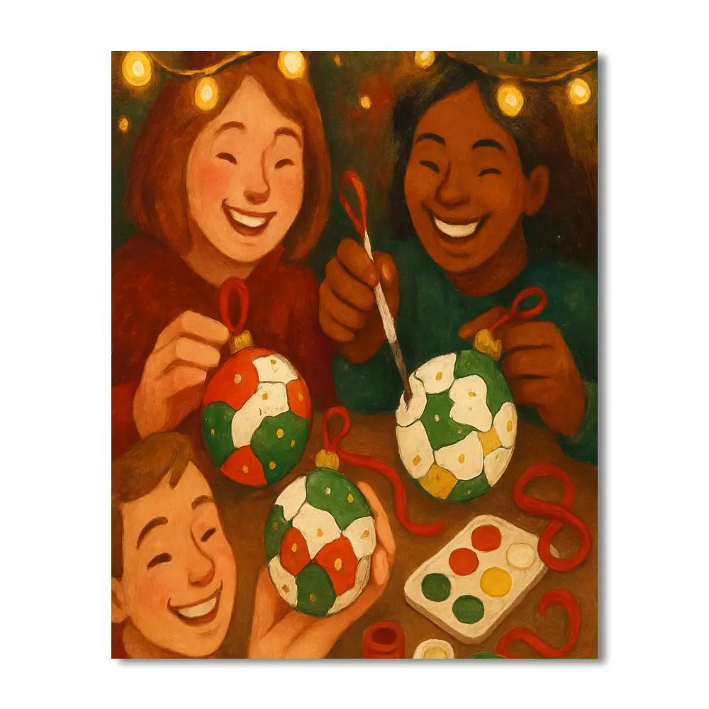 Ornament Workshop Painting by numbers kit