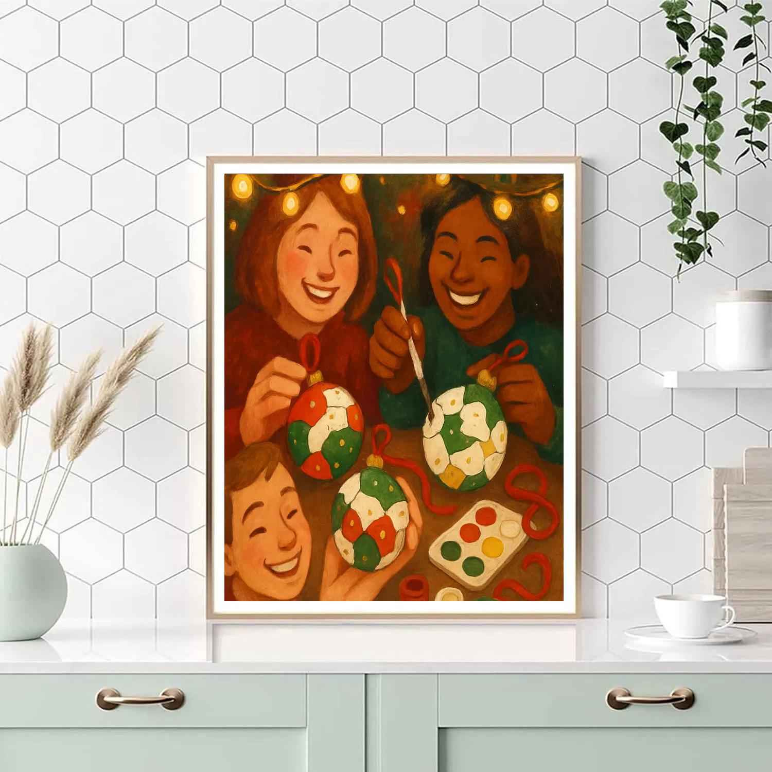 Ornament Workshop Painting by numbers kit