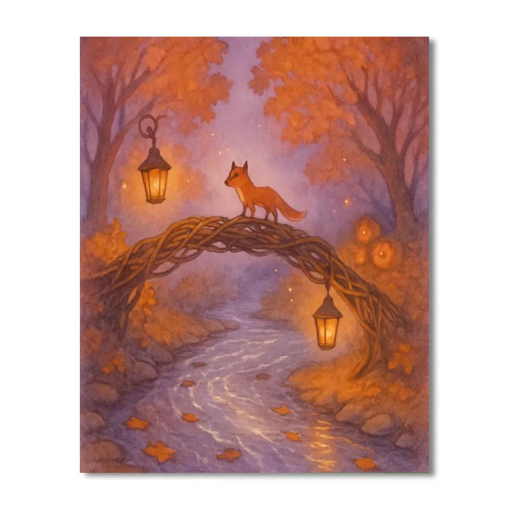 Gossamer Bridge Of October DIY paint by numbers