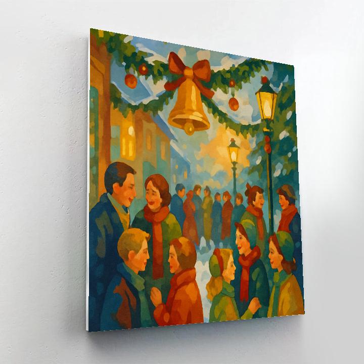 Bell-Ringing Street Number painting