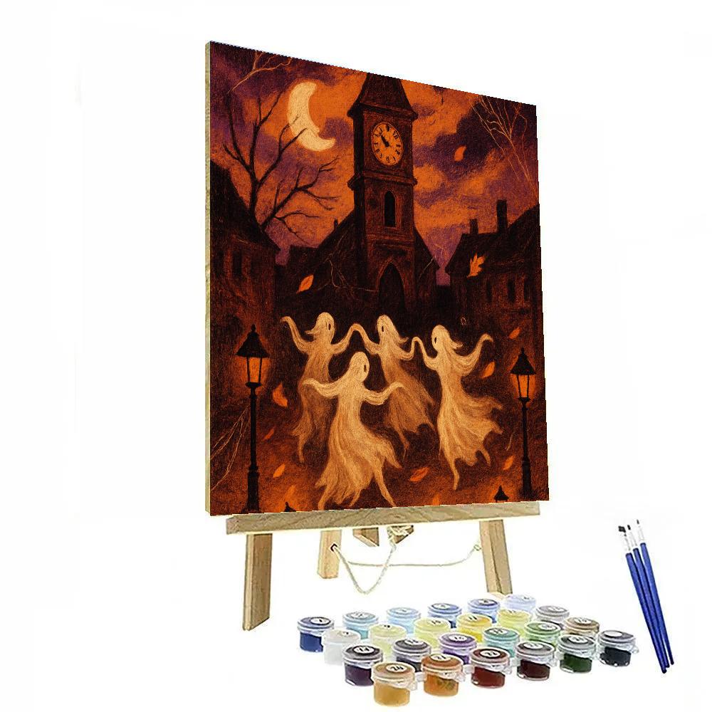 Clocktower And The Phantom Waltz Number painting