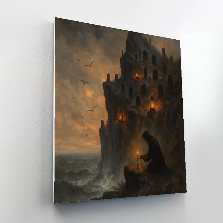 Clarion Of The Autumn Cliffs paint by number