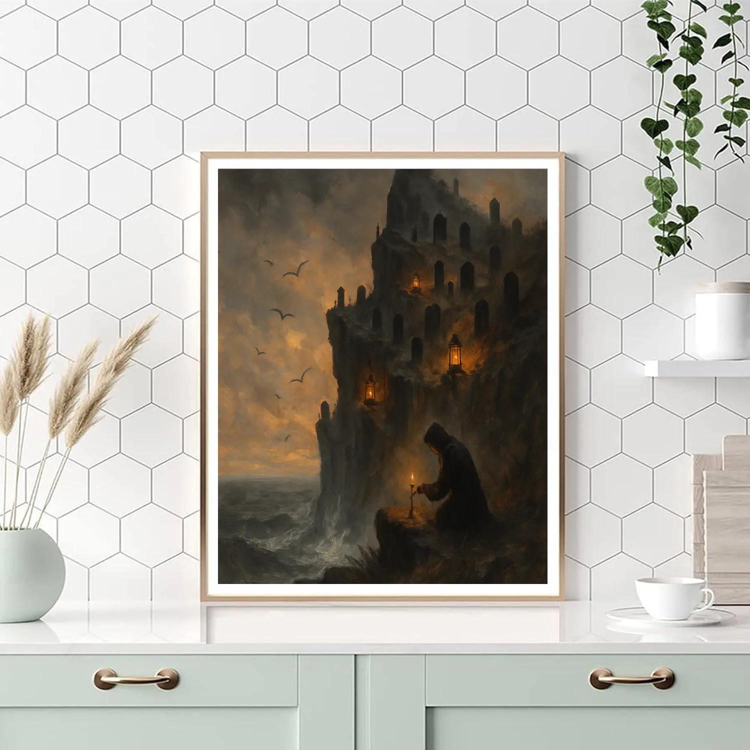 Clarion Of The Autumn Cliffs paint by number