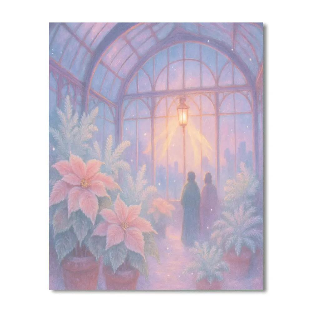Frost Flower Conservatory Painting by numbers kit