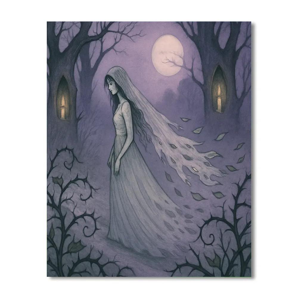 The Bride Of Briar Lane paint by color