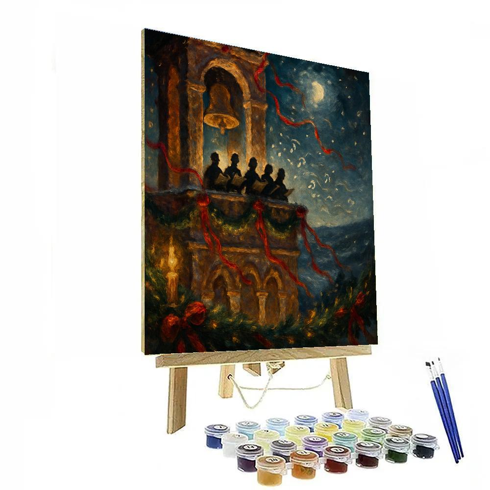 Snowcap Bell Tower Choir painting number kit