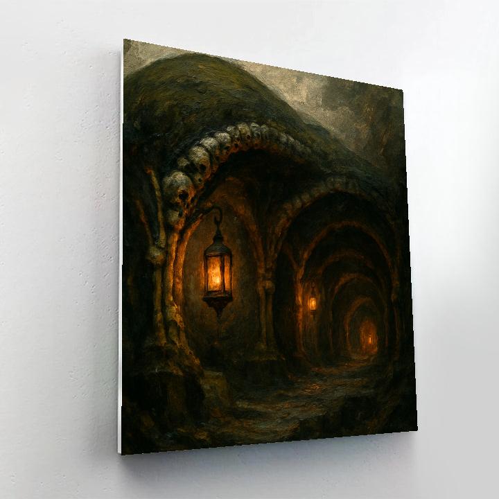 The Lantern Catacombs DIY paint by numbers