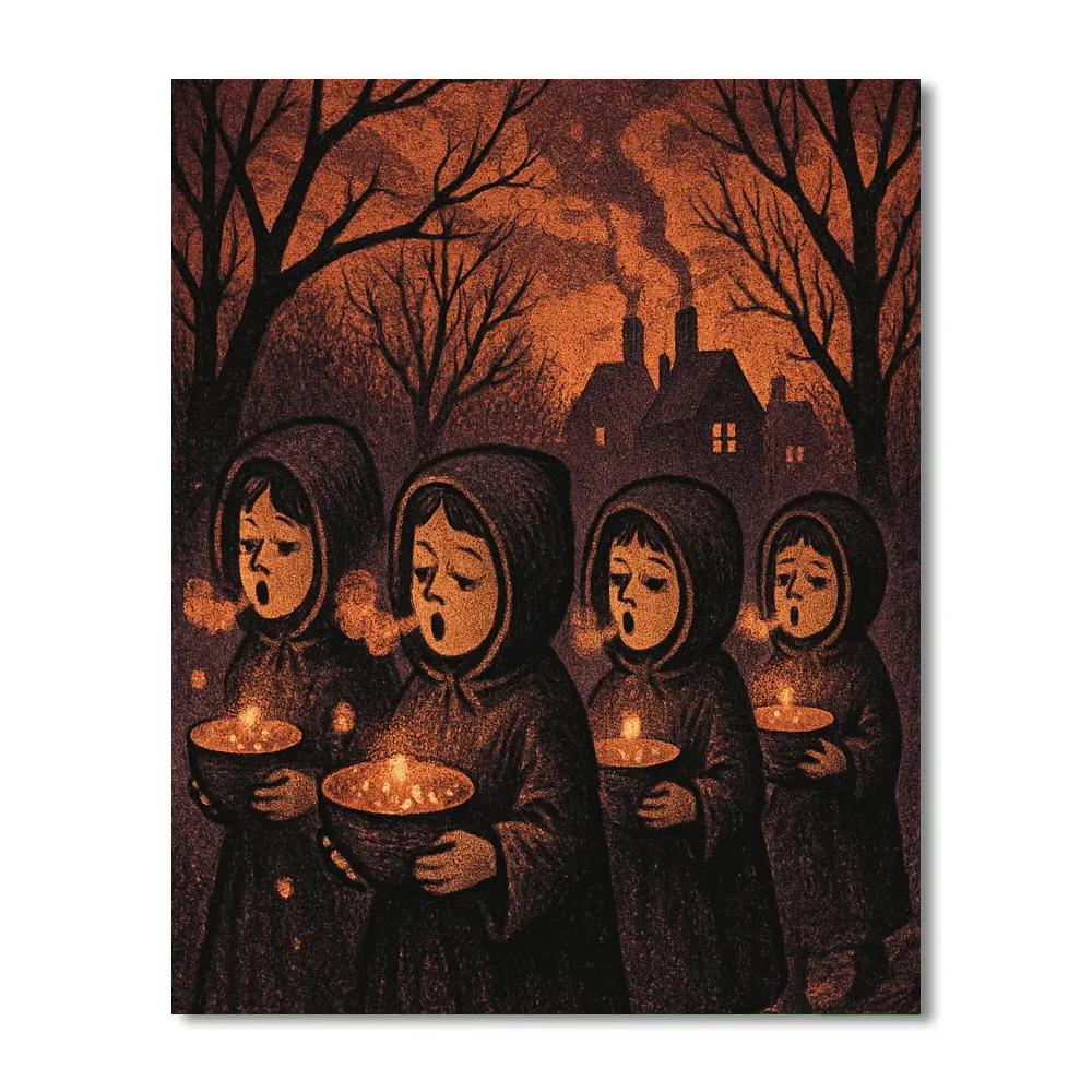 The Ember Lane Choir Paint by numbers kits