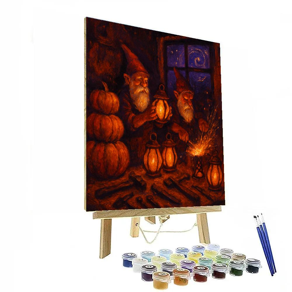 The Lanternsmiths Workshop paint by color