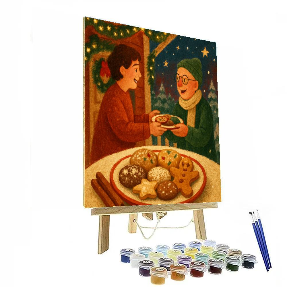 Starlight Cookie Exchange paint by number