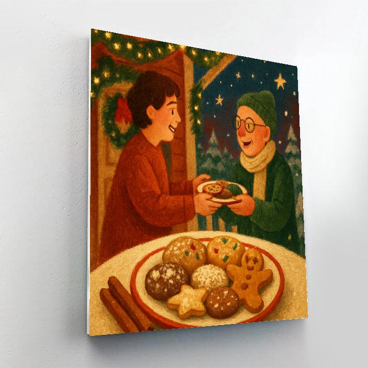 Starlight Cookie Exchange paint by number