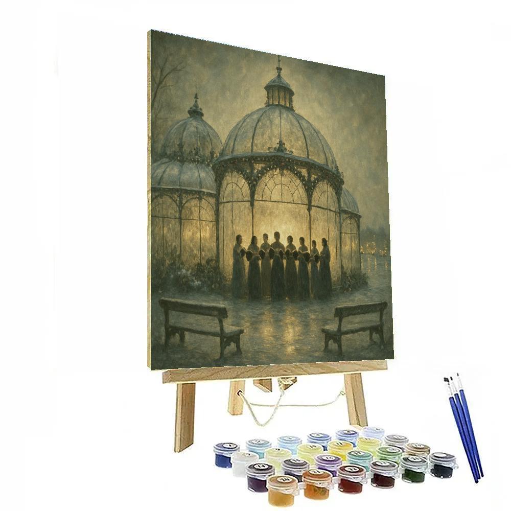 Polar Harbor Conservatory Choir paint by number