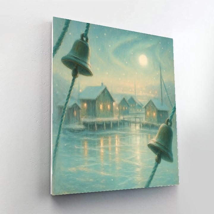 Silent Night Harbor Bells paint by numbers