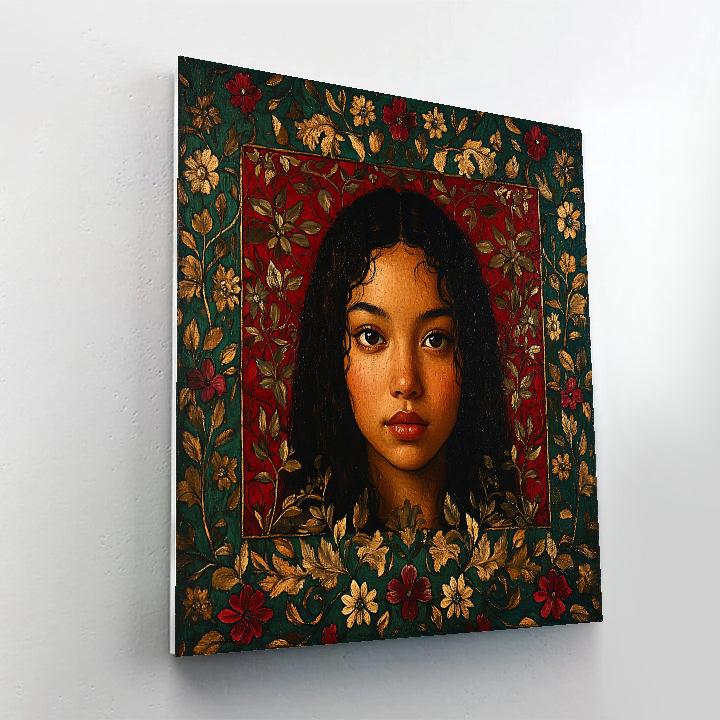 Frida Kahlo Inspired Self Reflection Painting by numbers kit