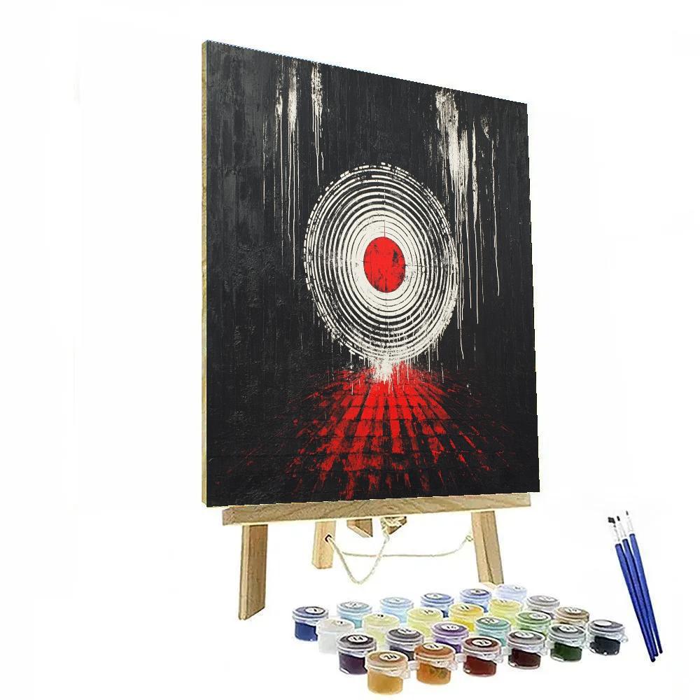 Banksy Inspired Anti War Silence Numbered painting kits