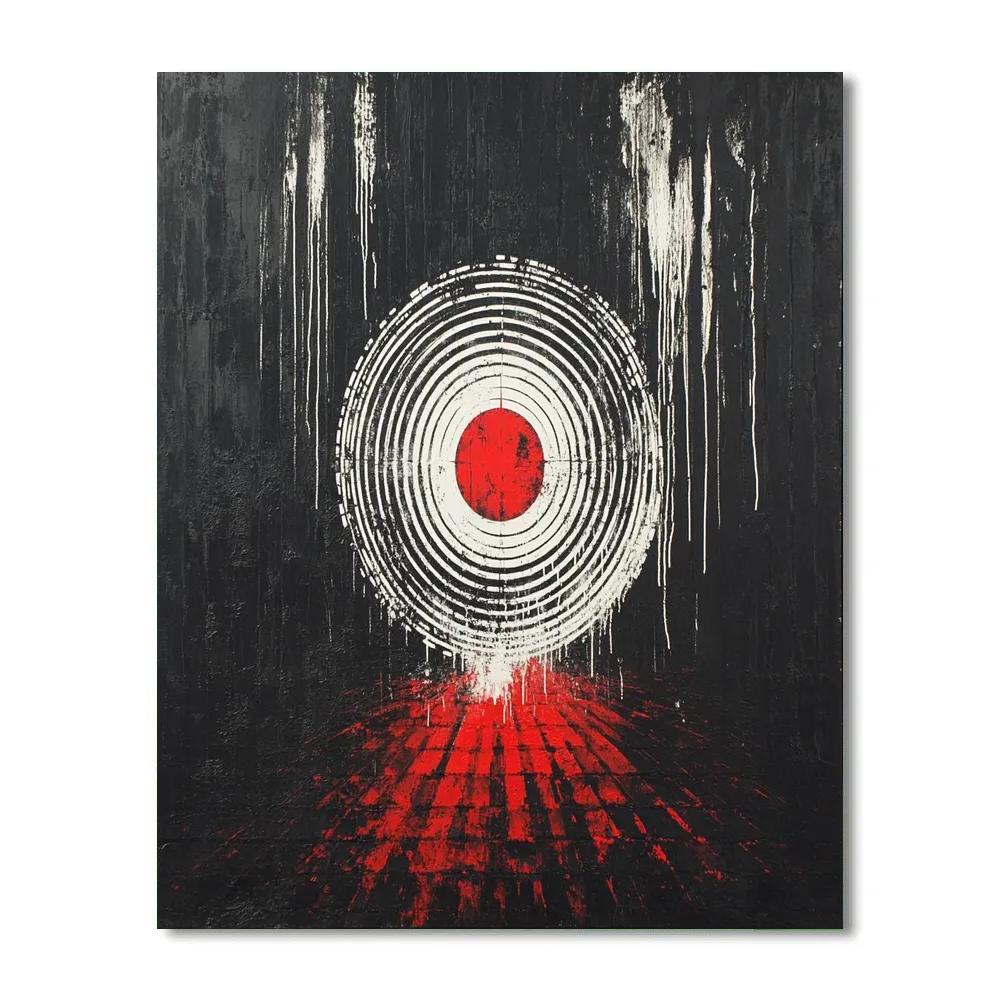 Banksy Inspired Anti War Silence Numbered painting kits