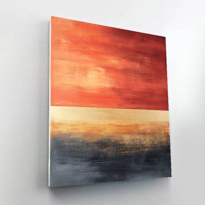 Mark Rothko Inspired Silence Of Dusk DIY paint by numbers