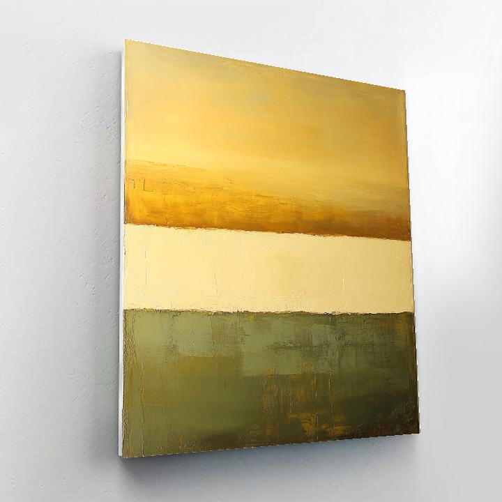 Mark Rothko Inspired Quiet Earth Resonance Number painting