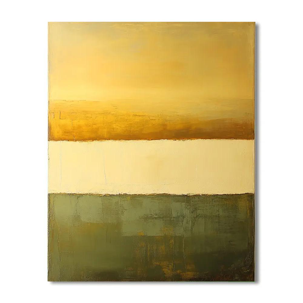 Mark Rothko Inspired Quiet Earth Resonance Number painting
