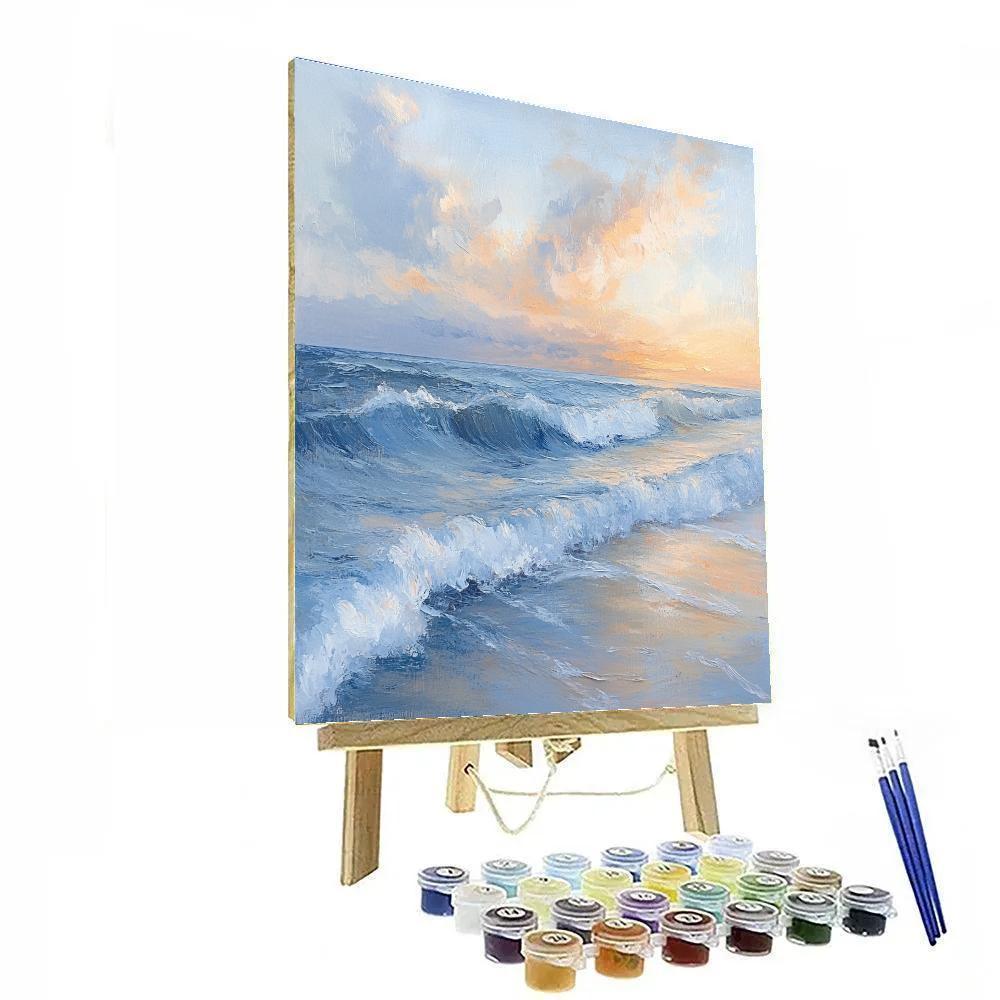 Edgar Degas Inspired Tidal Chorus Number painting