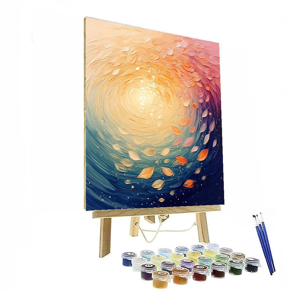 Edgar Degas Inspired Celestial Tealeaves paint by numbers