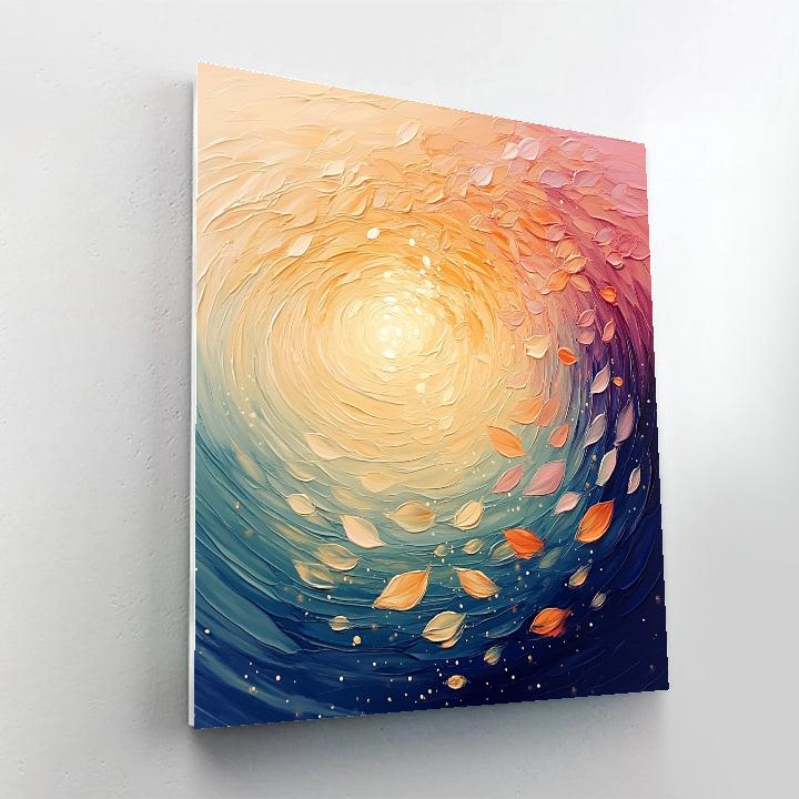 Edgar Degas Inspired Celestial Tealeaves paint by numbers