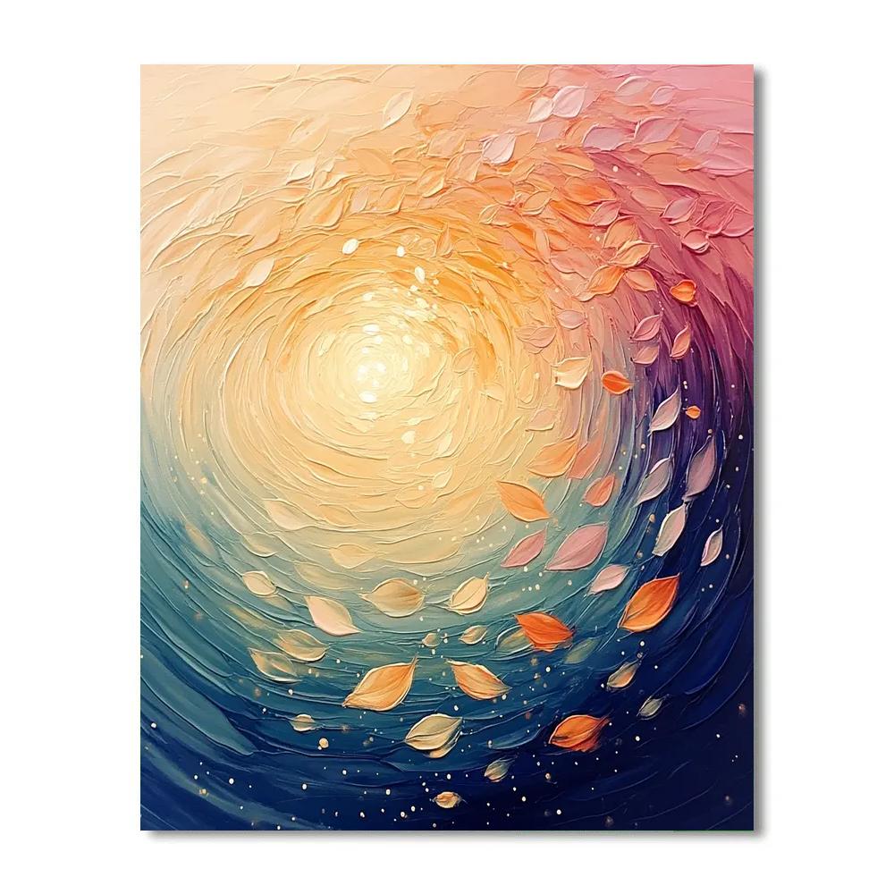 Edgar Degas Inspired Celestial Tealeaves paint by numbers