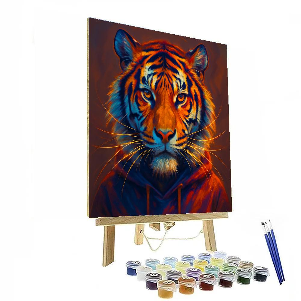 Solar Tiger Pulse Paint by numbers kits