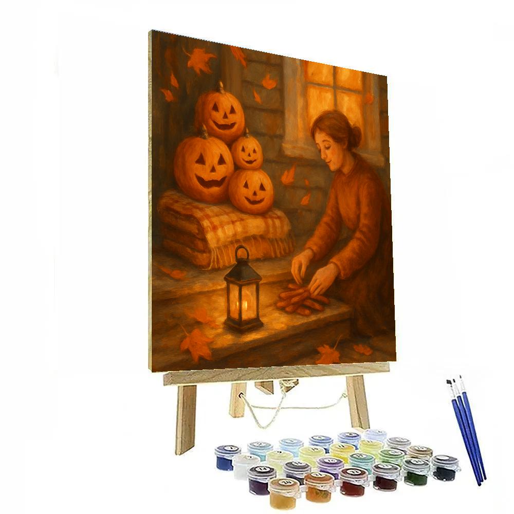 Porch Of Warm Whispers Paint by numbers kits