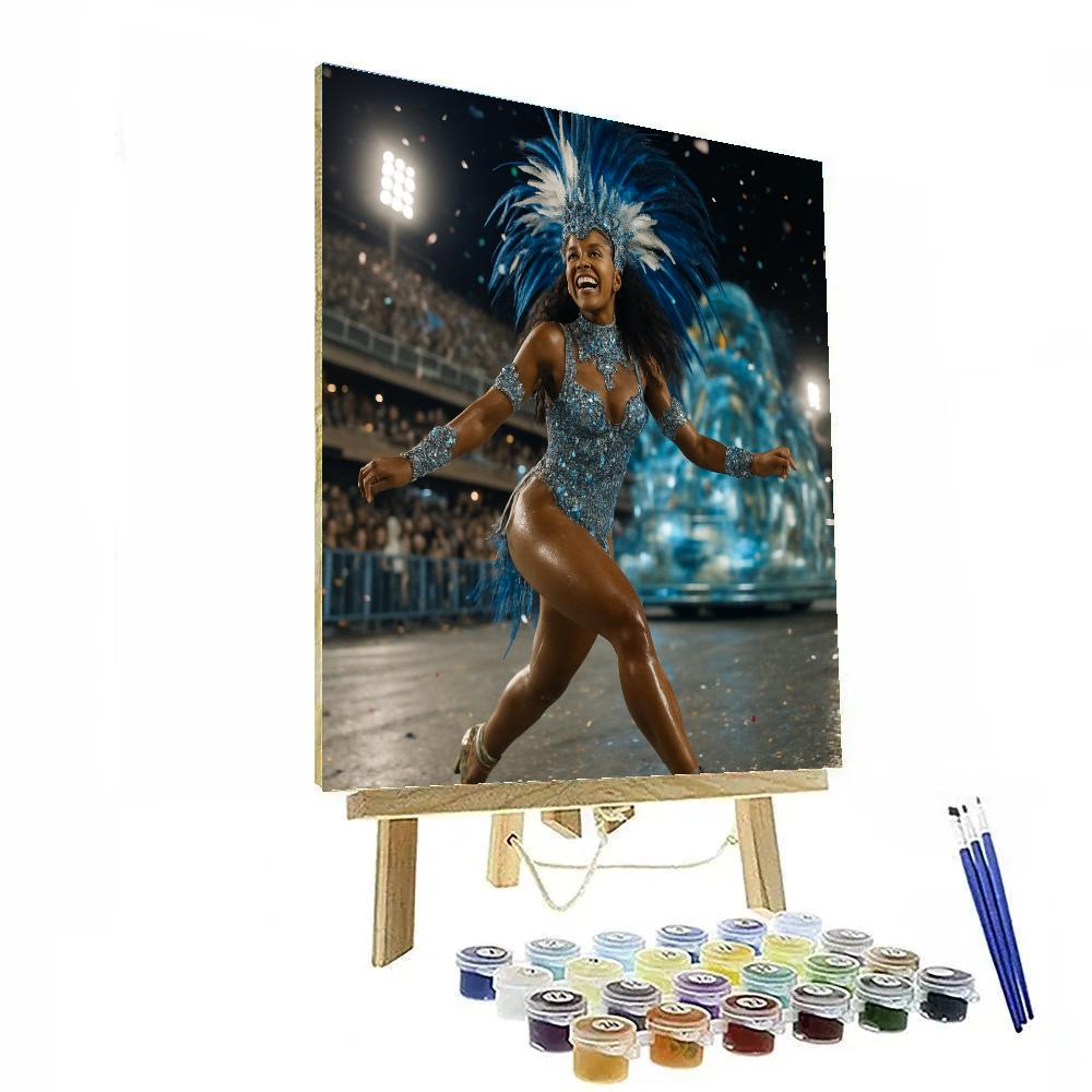 Rio Samba Parade Night DIY paint by numbers