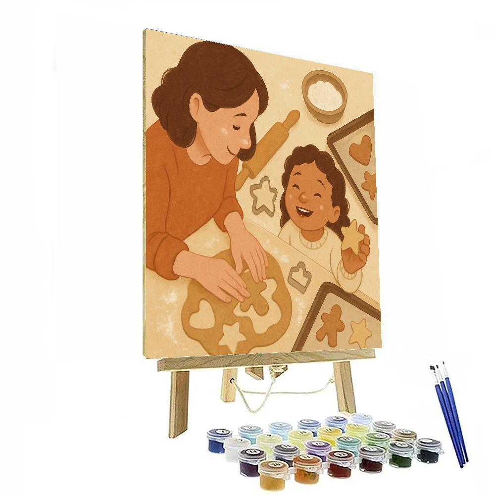 Kitchen Baking Memories Painting by numbers kit