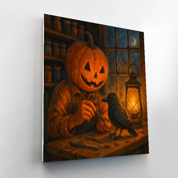 Harvest Moon Repair Shop Paint by numbers art