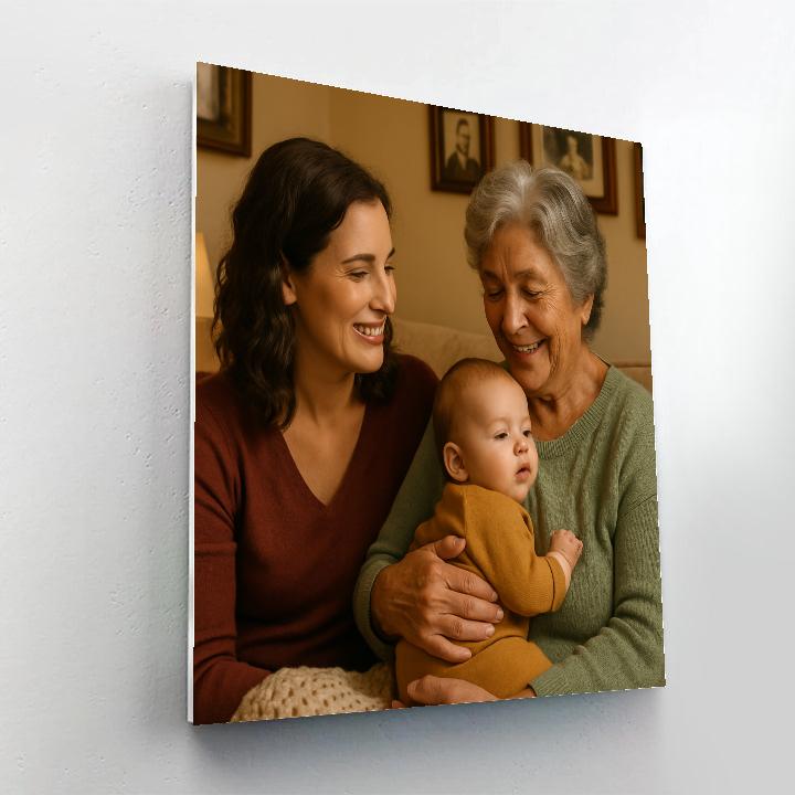 Grandmother Mother Child Generations Paint by numbers kits